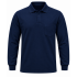 Lacivert 2 İplikli Polo Yaka Kışlık Sweatshirt