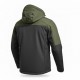 Siyah/Haki Yeşili Softshell Mont
