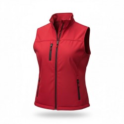 Kırmızı Softshell Yelek