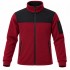 Bordo Fermuarlı Polar