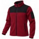 Bordo Fermuarlı Polar