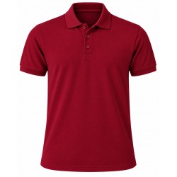 Bordo Polo Yaka Tişört