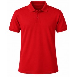 Kırmızı Polo Yaka Tişört