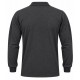 Füme 2 İplikli Polo Yaka Kışlık Sweatshirt