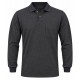 Füme 2 İplikli Polo Yaka Kışlık Sweatshirt