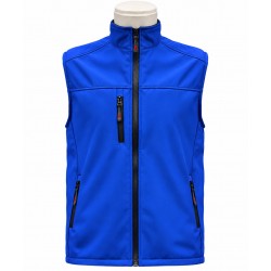 Mavi Kışlık Softshell Yelek