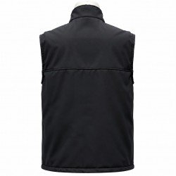 Siyah Kışlık Softshell Yelek