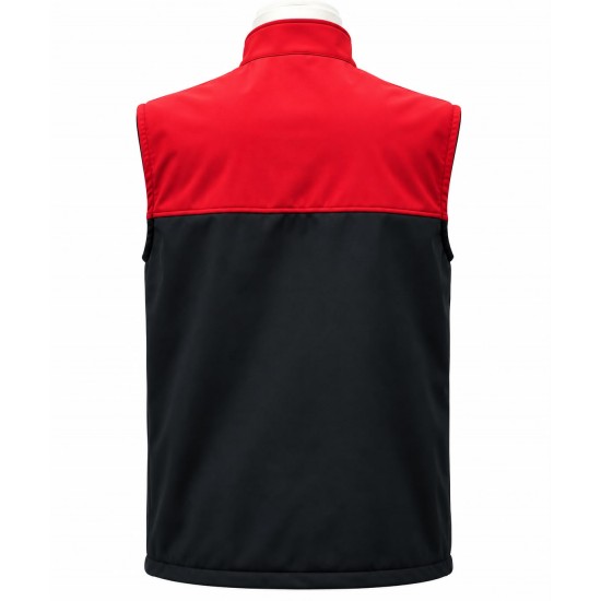 Siyah/Kırmızı Kışlık Softshell Yelek