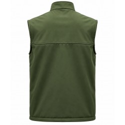 Haki Yeşili Kışlık Softshell Yelek