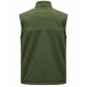 Haki Yeşili Kışlık Softshell Yelek