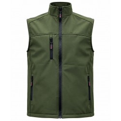 Haki Yeşili Kışlık Softshell Yelek