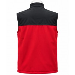 Kırmızı/Siyah Kışlık Softshell Yelek