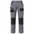 Prof Model Gri/Siyah Gabardin Yazlık Pantolon