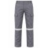 Koyu Gri Gabardin Yazlık Pantolon 