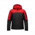 Siyah/Kırmızı Softshell Mont